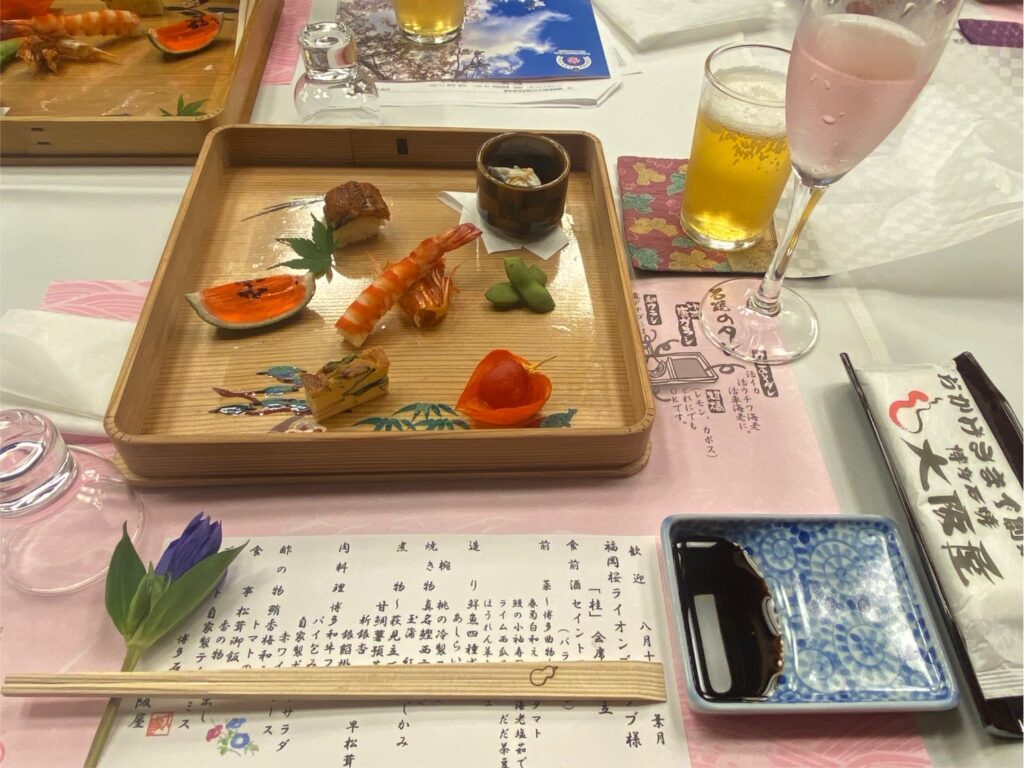 福岡大樹LC　福岡桜ライオンズクラブ納涼例会に参加いたしました