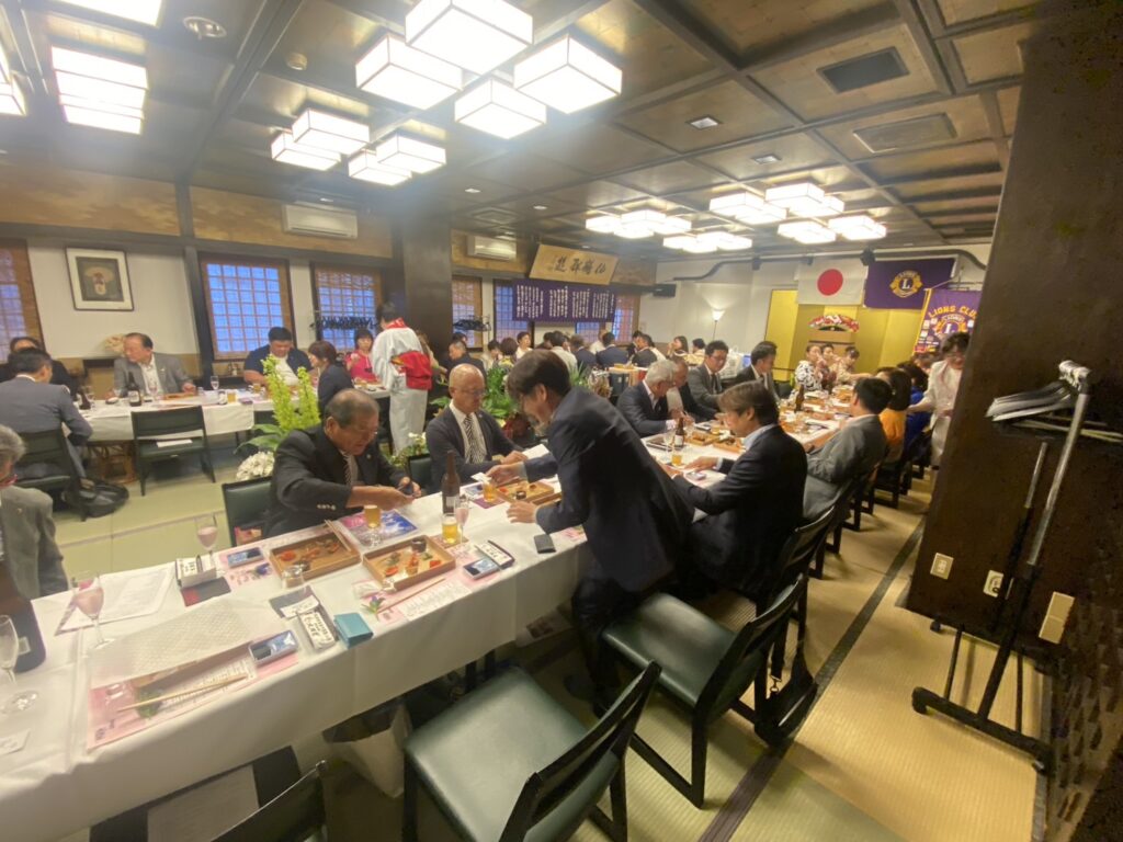 福岡大樹LC　福岡桜ライオンズクラブ納涼例会に参加いたしました