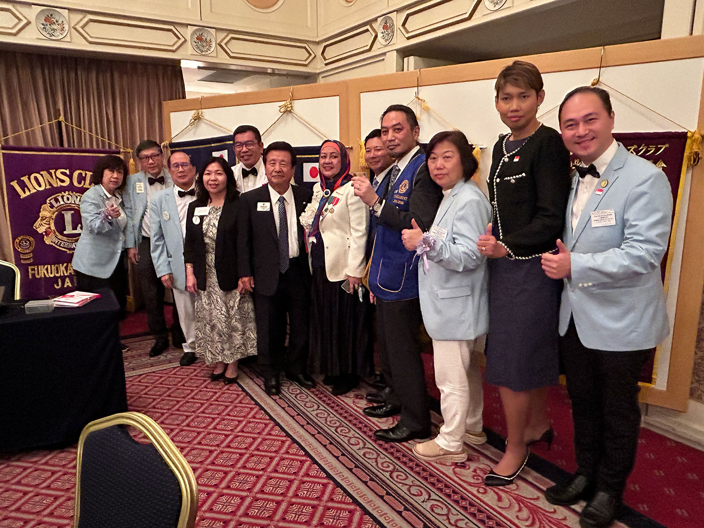 福岡大樹LC 福岡赤坂ライオンズクラブ 結成45周年記念式典
