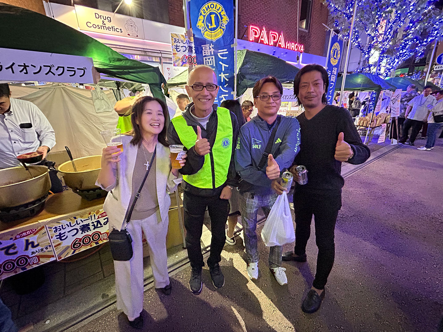 福岡大樹LC 第50回中洲まつり 参加報告