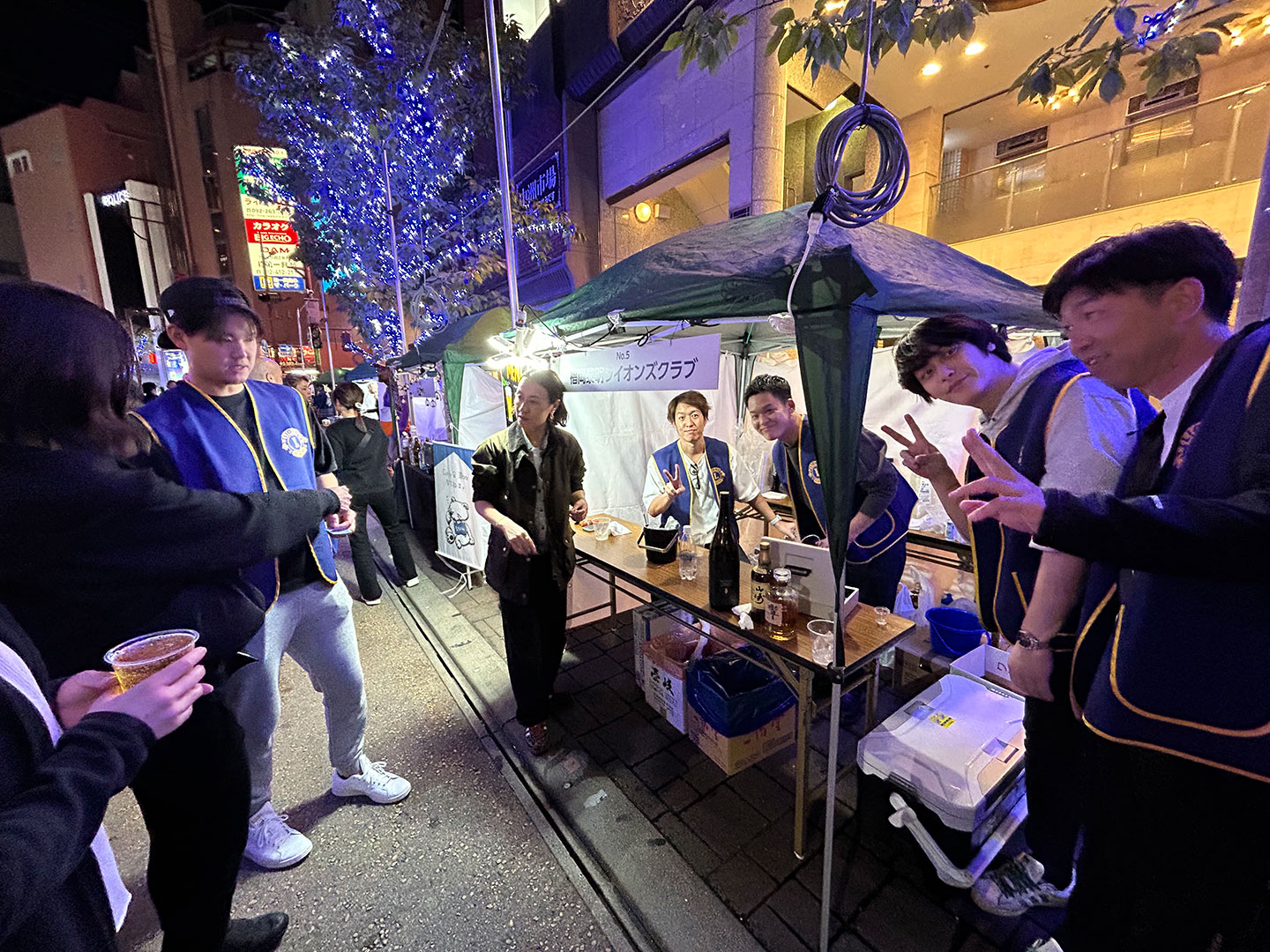 福岡大樹LC 第50回中洲まつり 参加報告