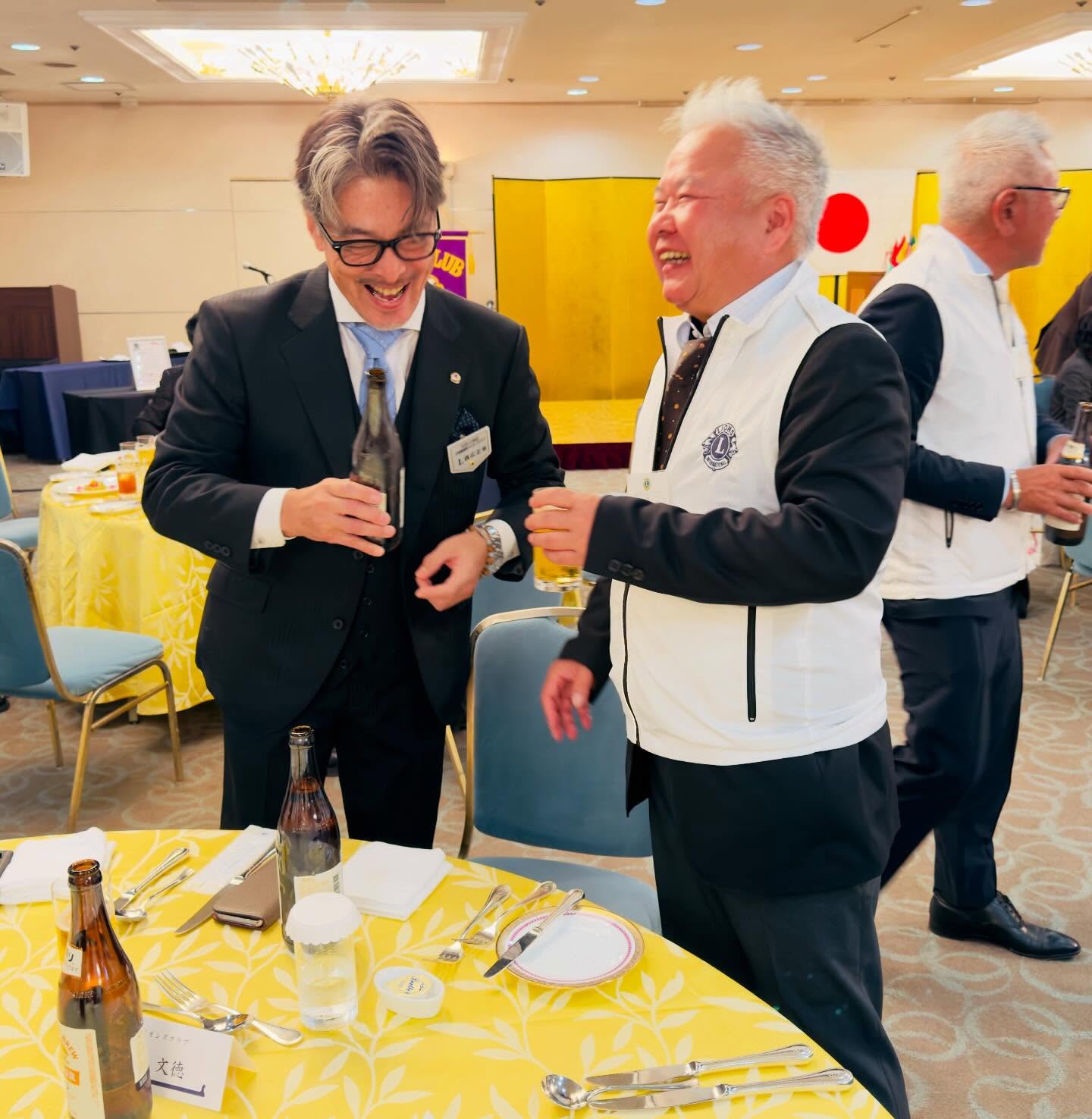 福岡大名LC 『京都嵯峨野ライオンズクラブ39周年記念例会』参列