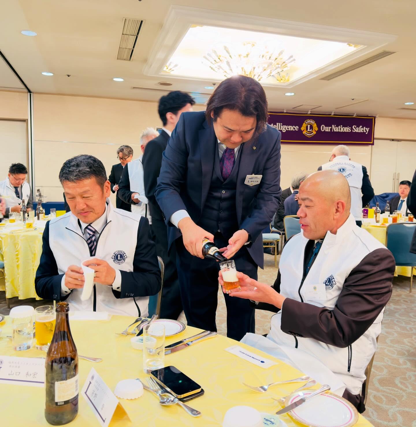 福岡大名LC 『京都嵯峨野ライオンズクラブ39周年記念例会』参列