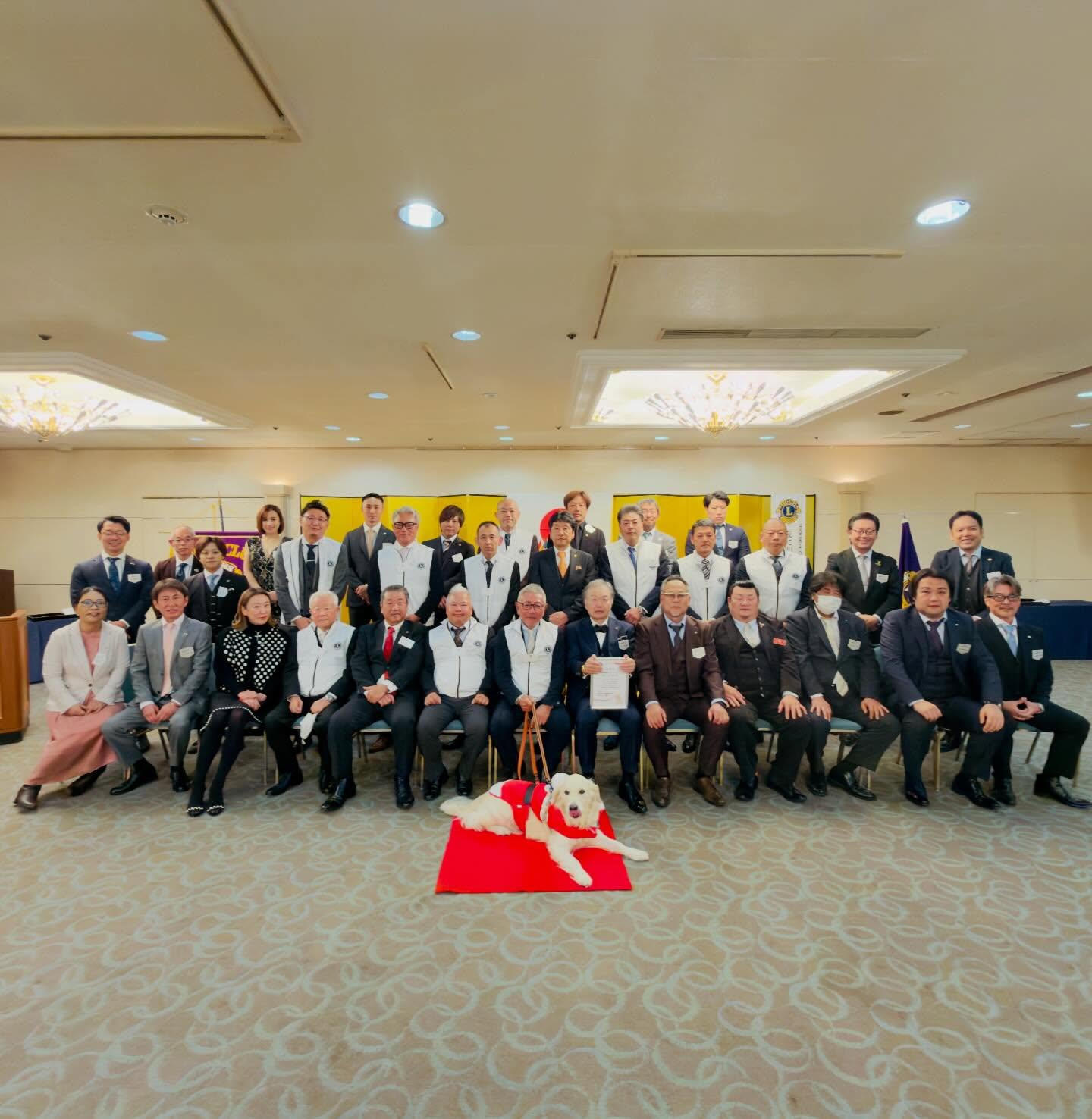 福岡大名LC 『京都嵯峨野ライオンズクラブ39周年記念例会』参列