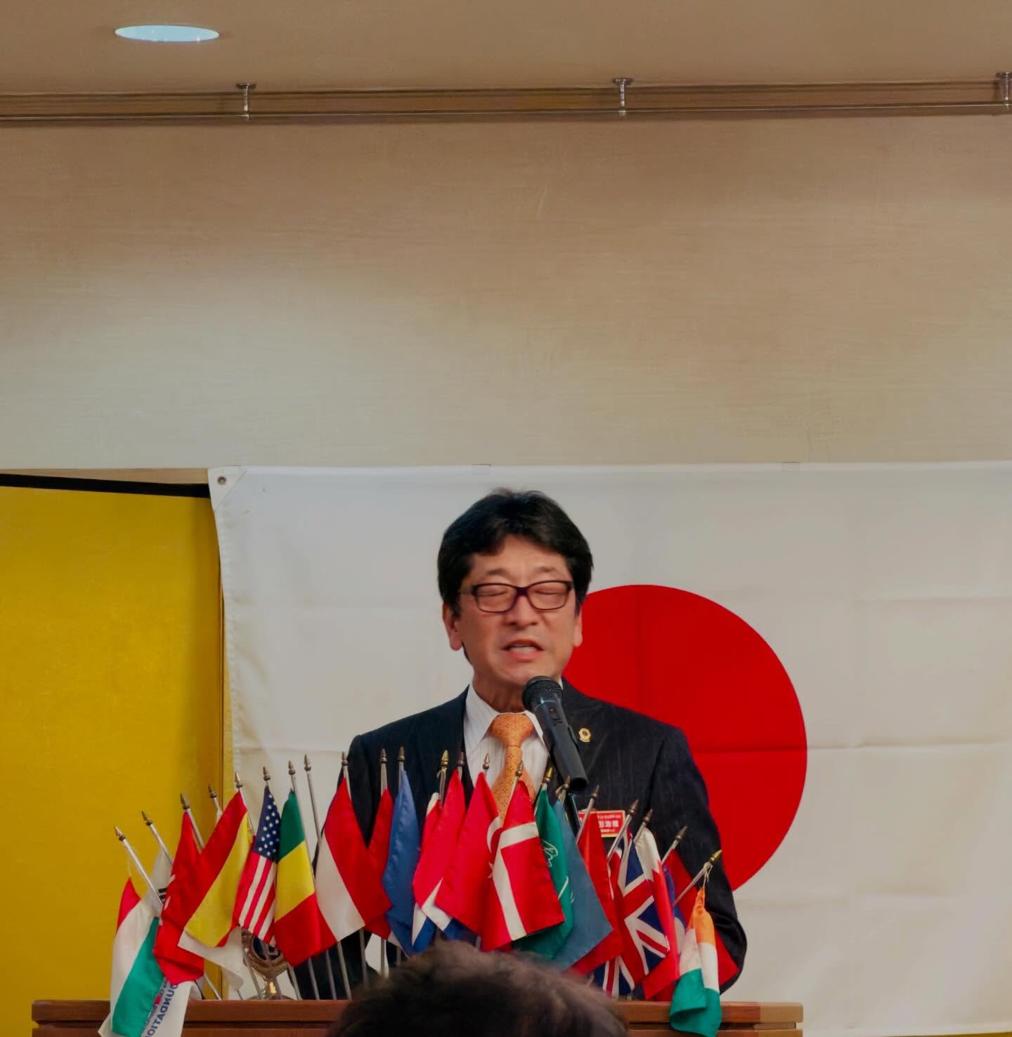 福岡大名LC 『京都嵯峨野ライオンズクラブ39周年記念例会』参列