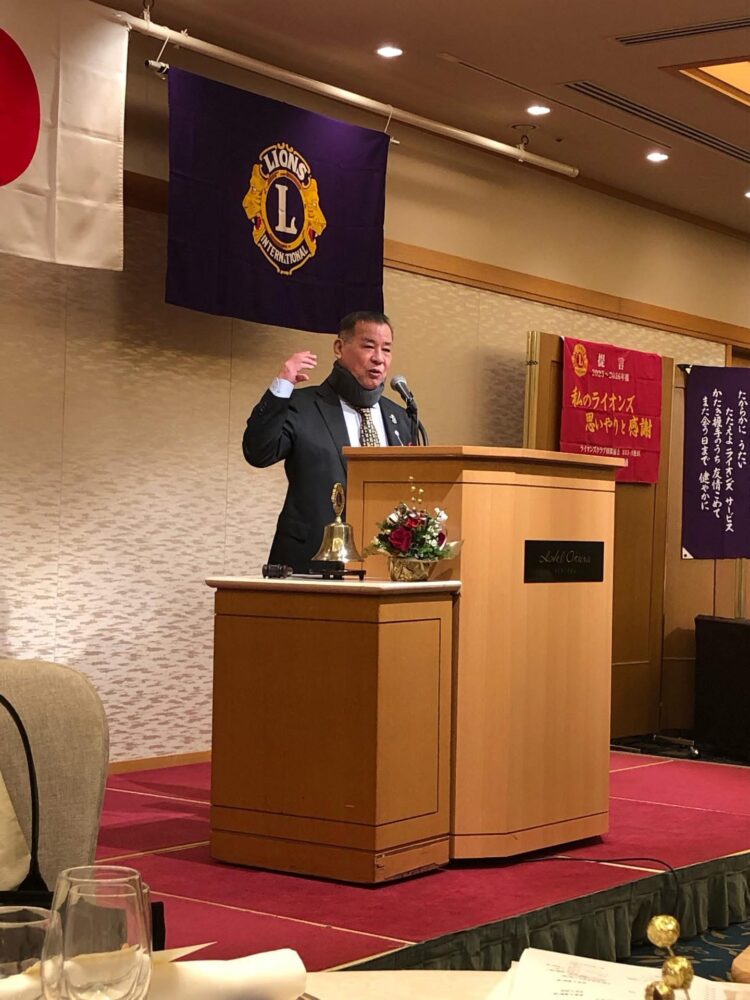 福岡北LC 第1147回 例会報告(クリスマス例会)