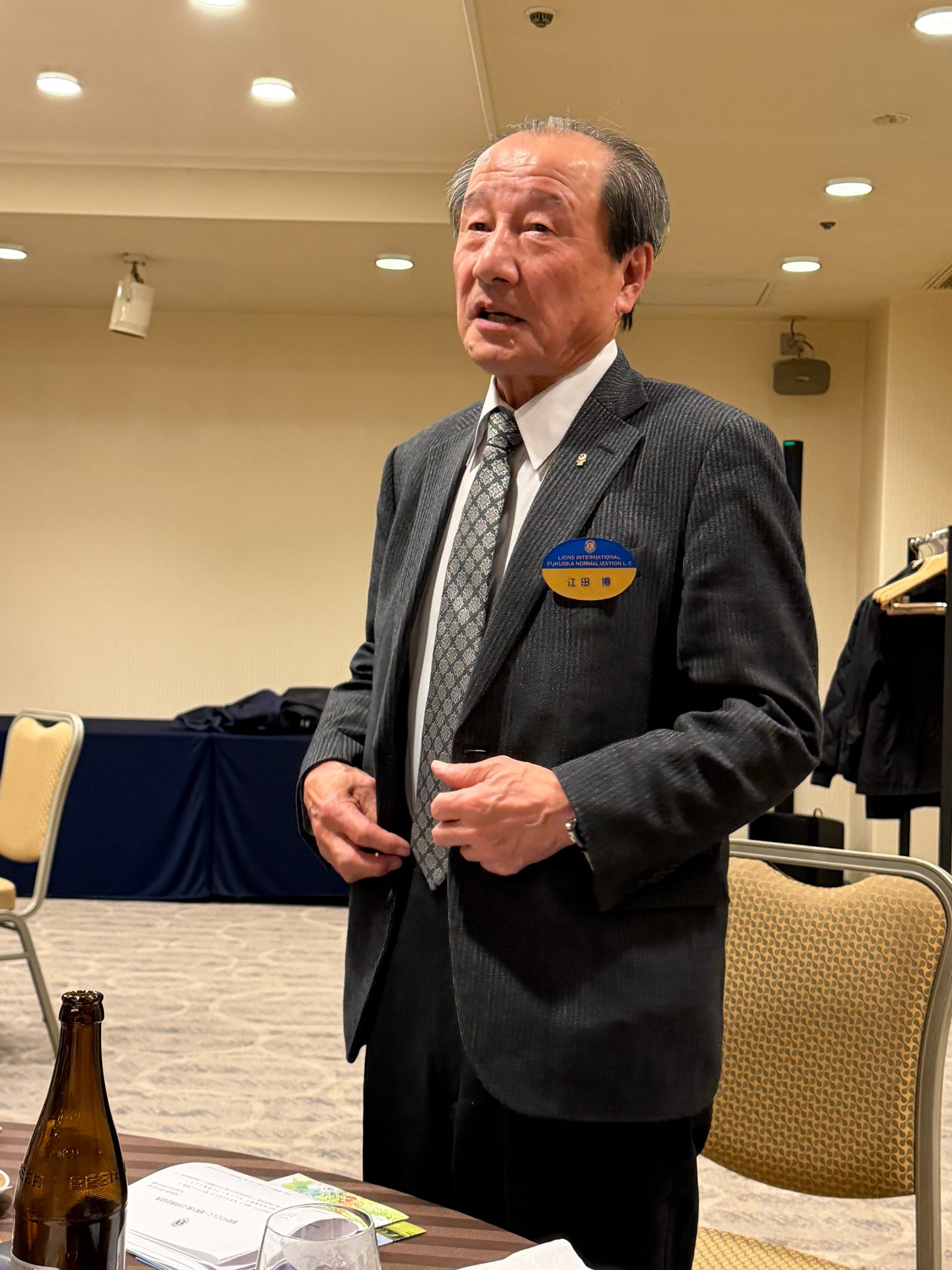 福岡大樹ライオンズクラブ・福岡ノーマライゼーションライオンズクラブ合同例会 報告