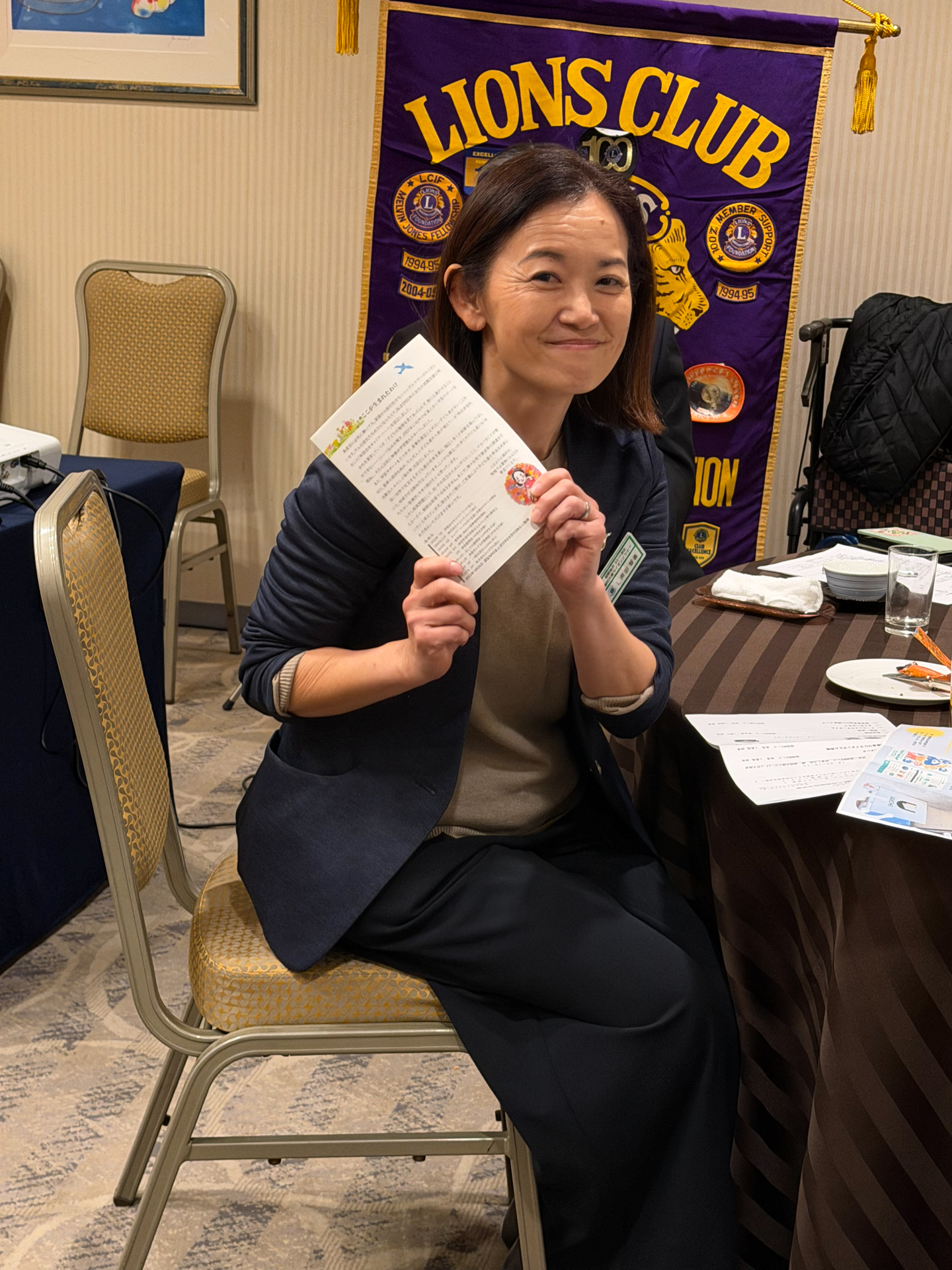 福岡大樹ライオンズクラブ・福岡ノーマライゼーションライオンズクラブ合同例会 報告