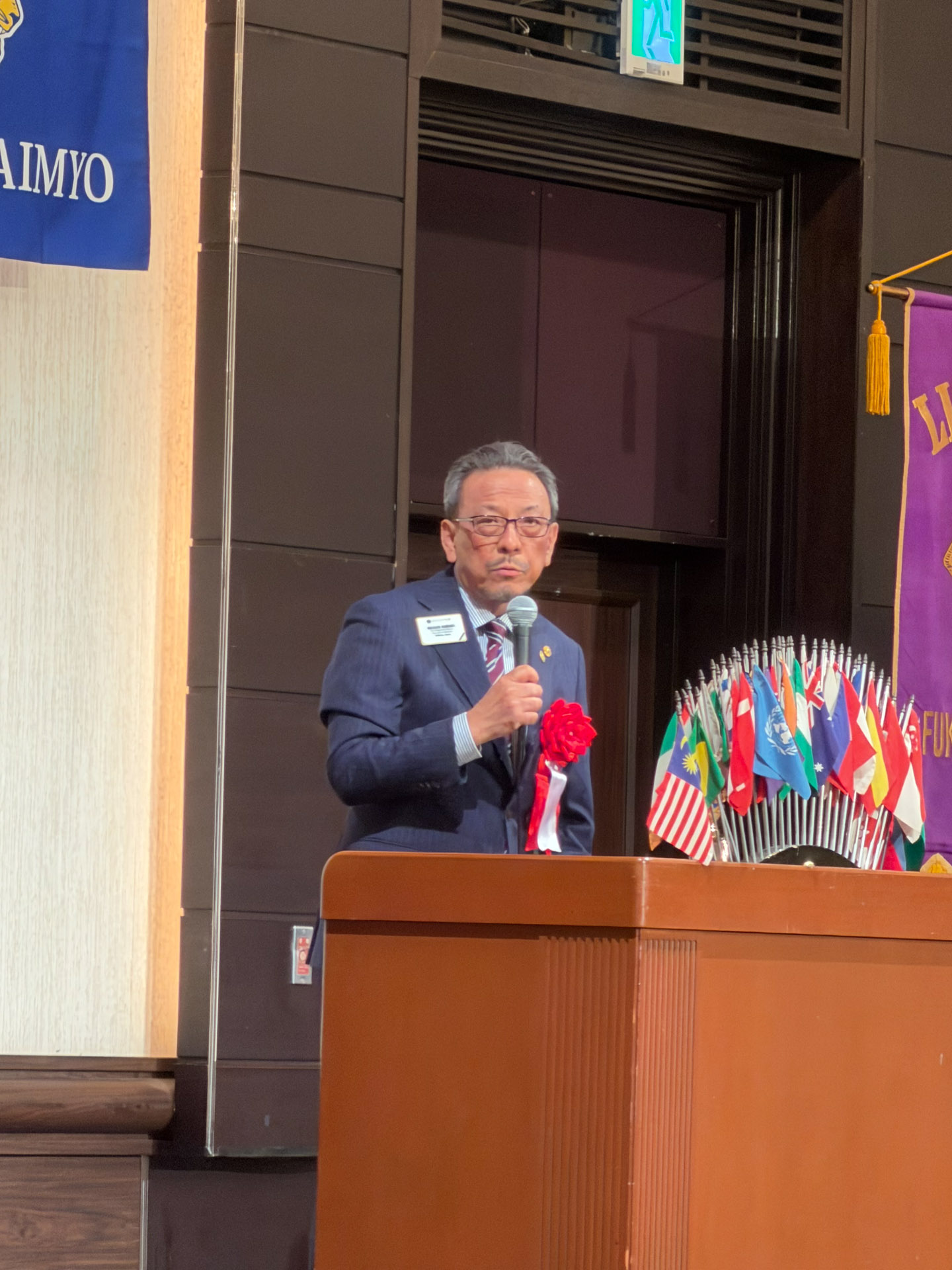 福岡大名ライオンズクラブ結成40周年記念式典 報告