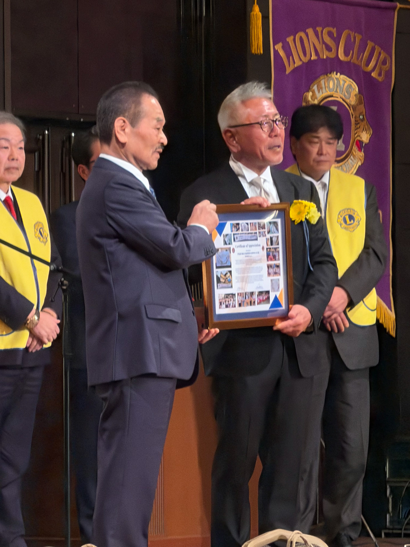 福岡大名ライオンズクラブ結成40周年記念式典 報告