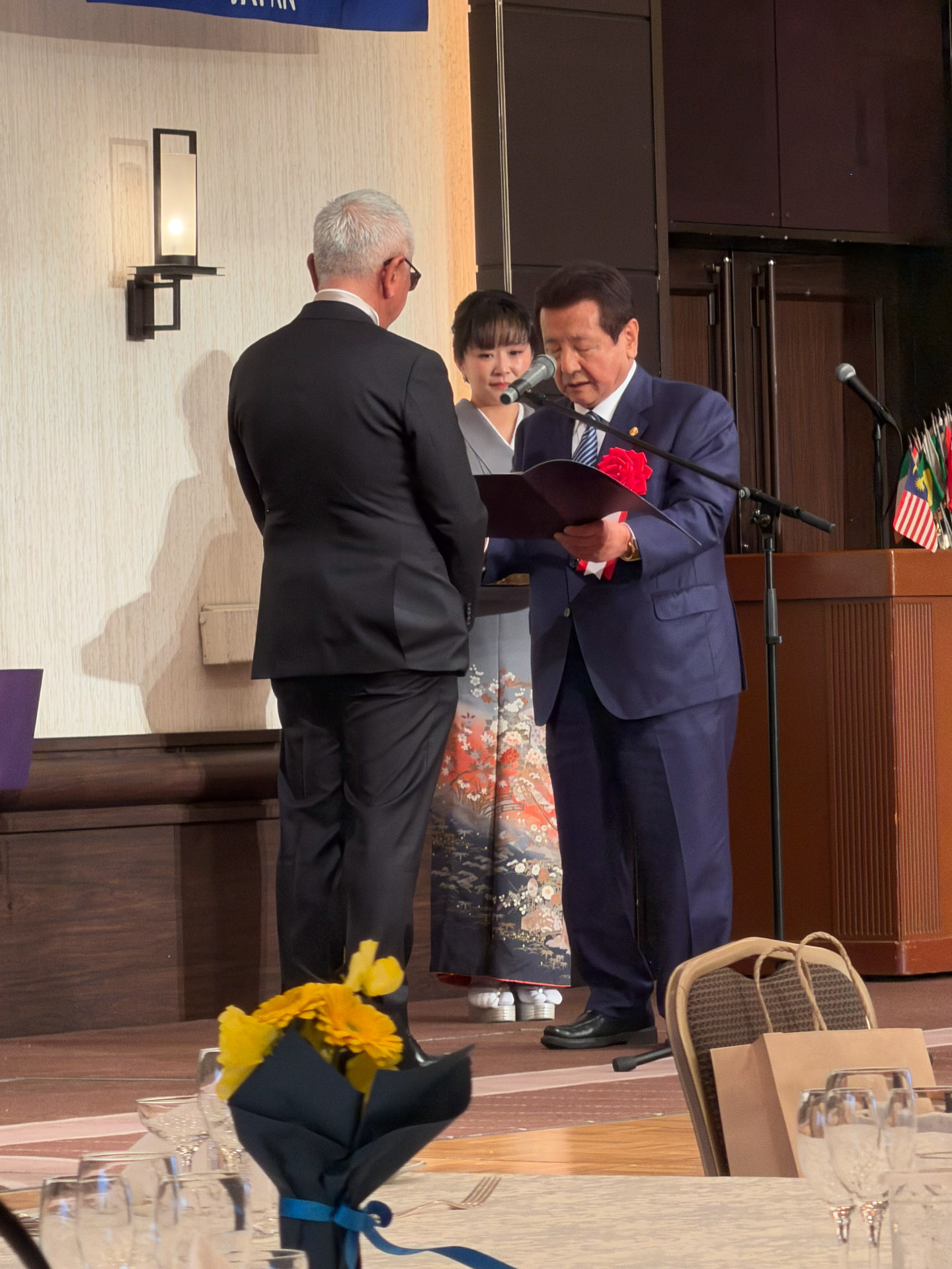 福岡大名ライオンズクラブ結成40周年記念式典 報告