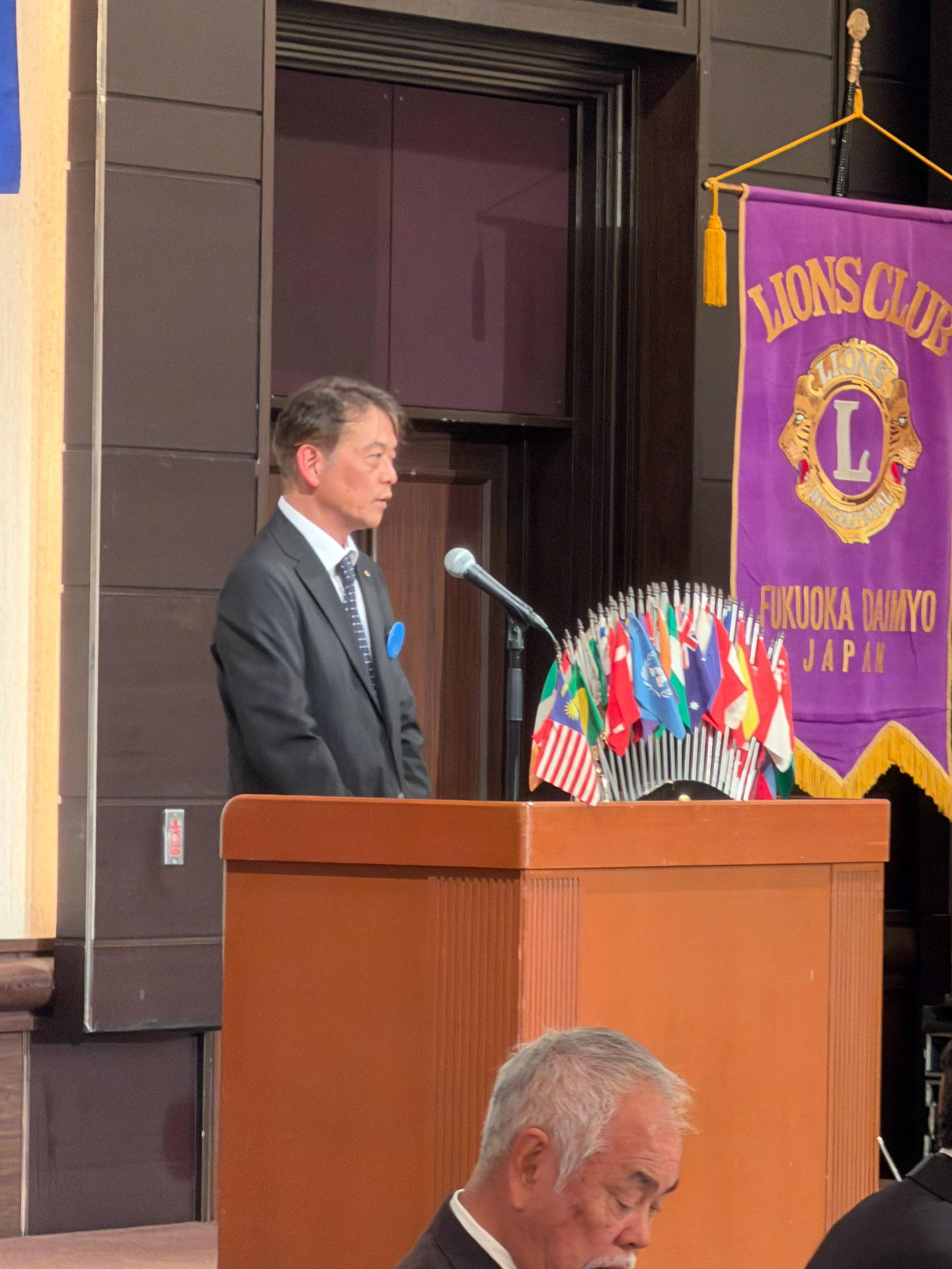 福岡大名ライオンズクラブ結成40周年記念式典 報告