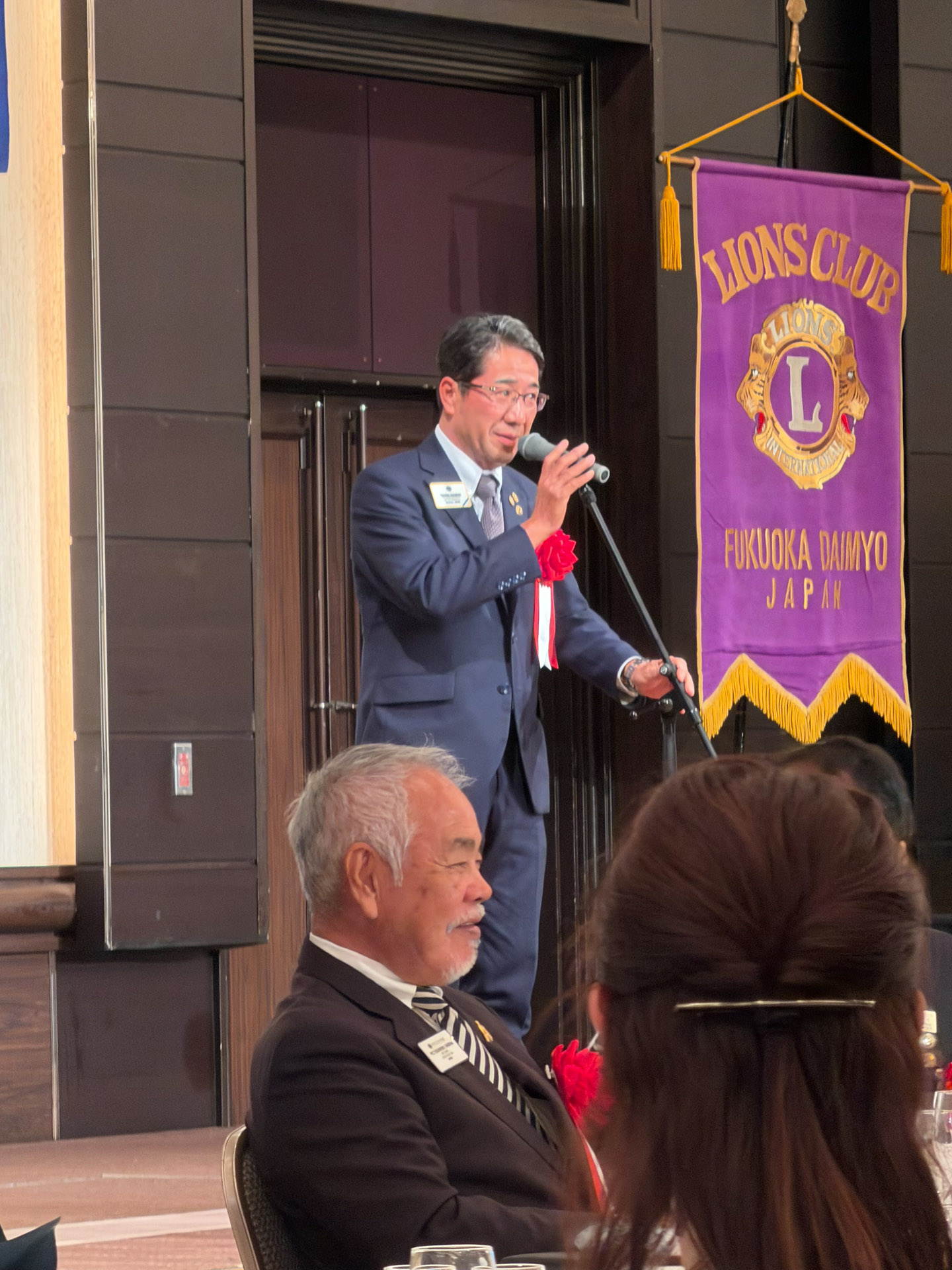 福岡大名ライオンズクラブ結成40周年記念式典 報告