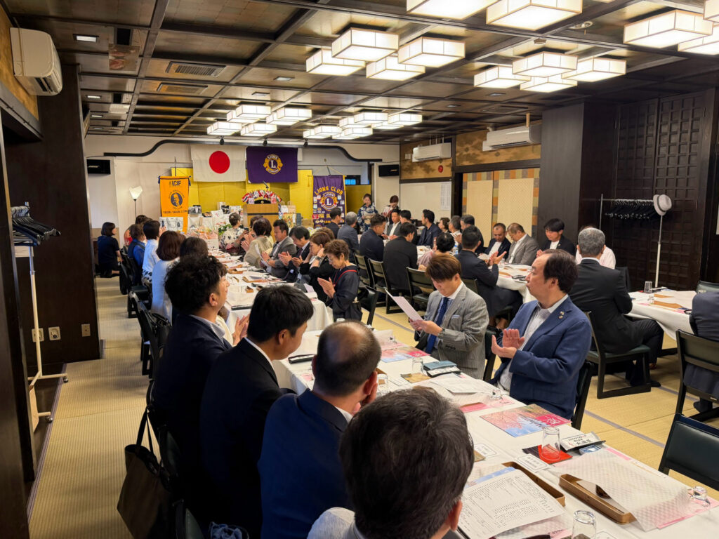福岡桜ライオンズクラブ第881回例会（納涼例会）報告
