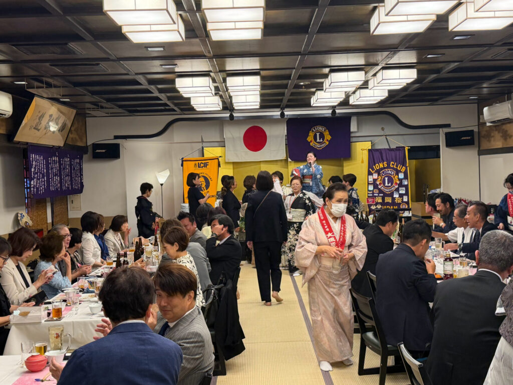 福岡桜ライオンズクラブ第881回例会（納涼例会）報告