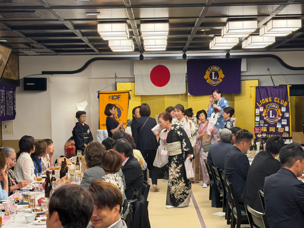 福岡桜ライオンズクラブ第881回例会（納涼例会）報告