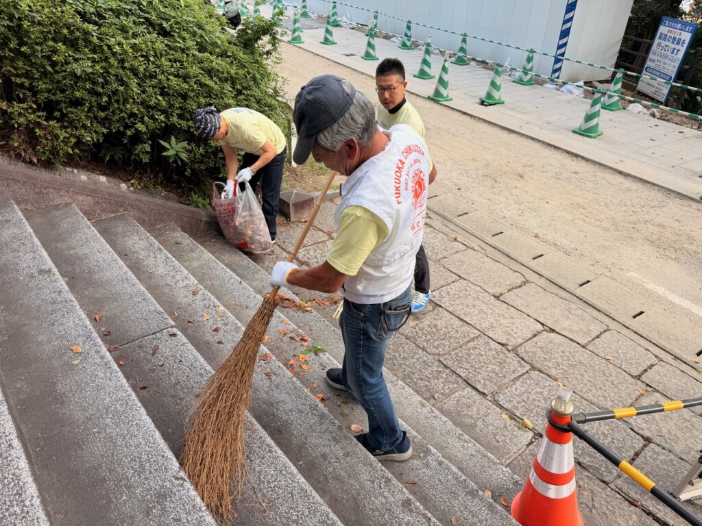 福岡筑前LC　西公園清掃活動と子ども食堂“絆” 活動報告