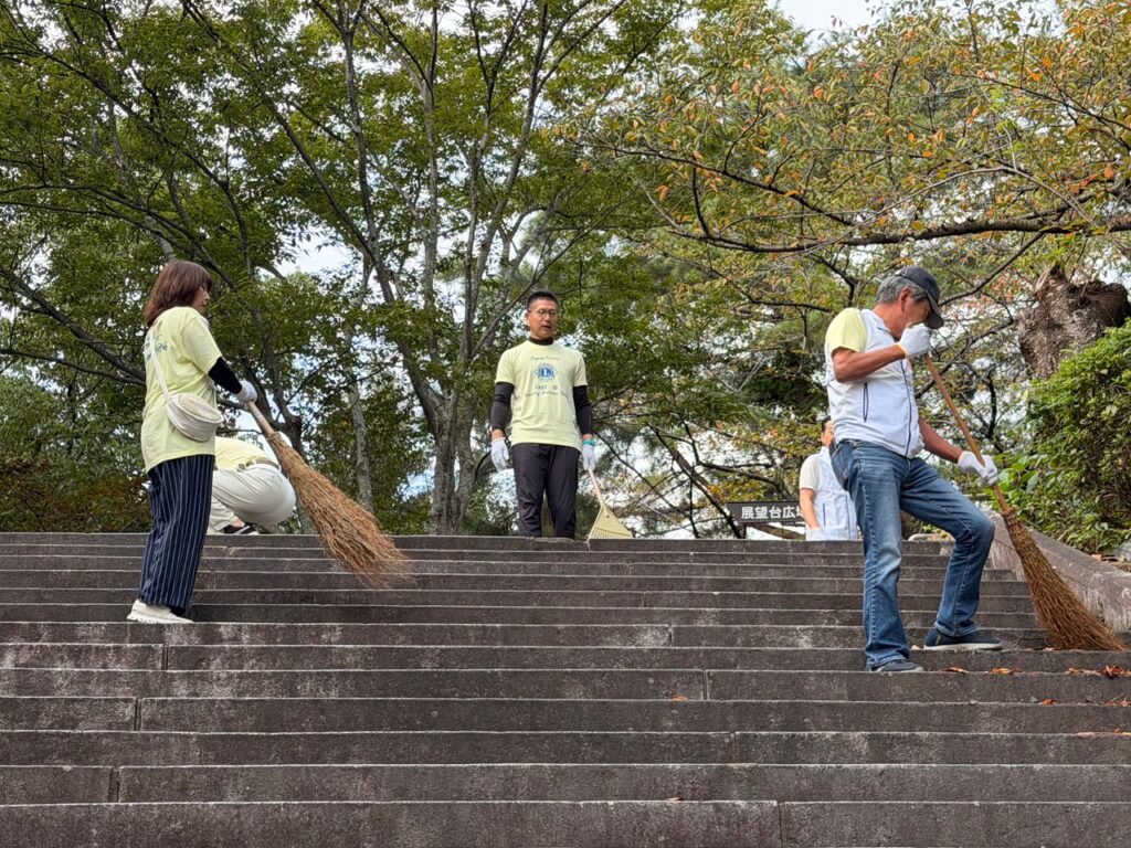福岡筑前LC　西公園清掃活動と子ども食堂“絆” 活動報告