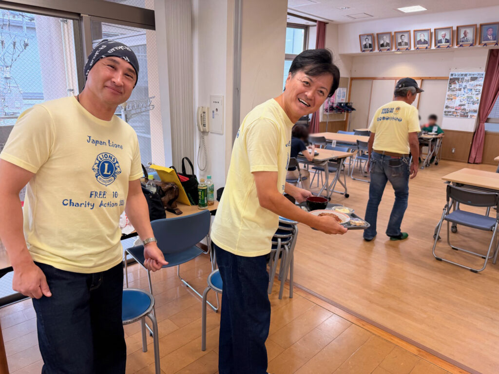 福岡筑前LC　西公園清掃活動と子ども食堂“絆” 活動報告